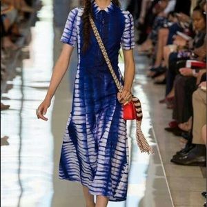 Tory Burch Jasmyn indigo dress size 2